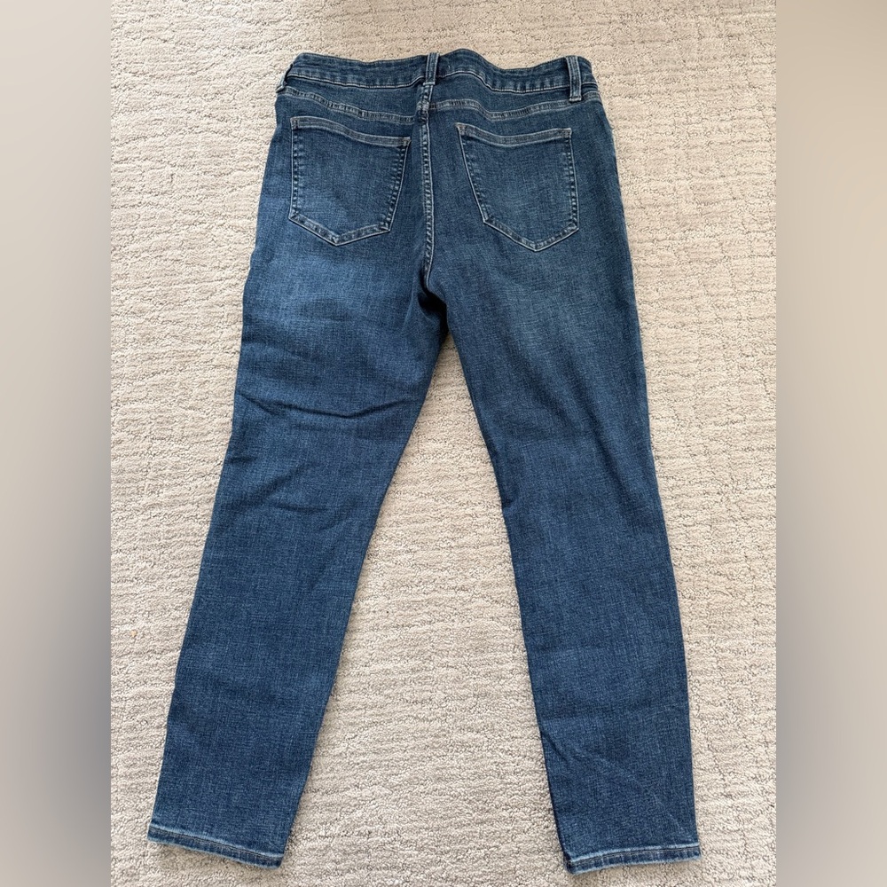 pistola Women's Skinny Jeans - Dark Blue Wash - Picture 5 of 6